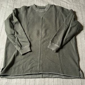 Aerie down to earth crewneck xxs